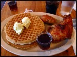 How To Eat Chicken And Waffles 